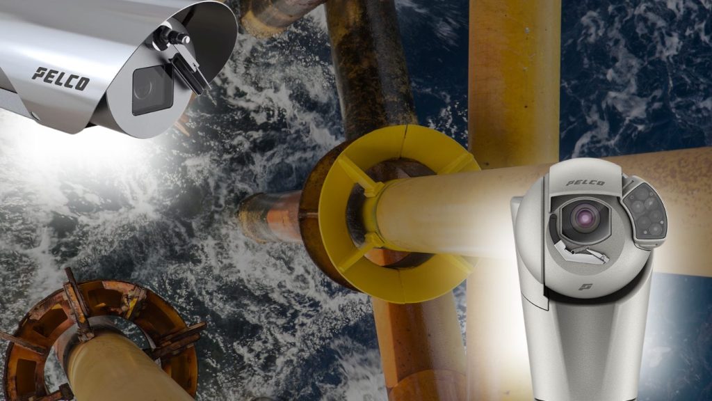 offshore marine cctv installation